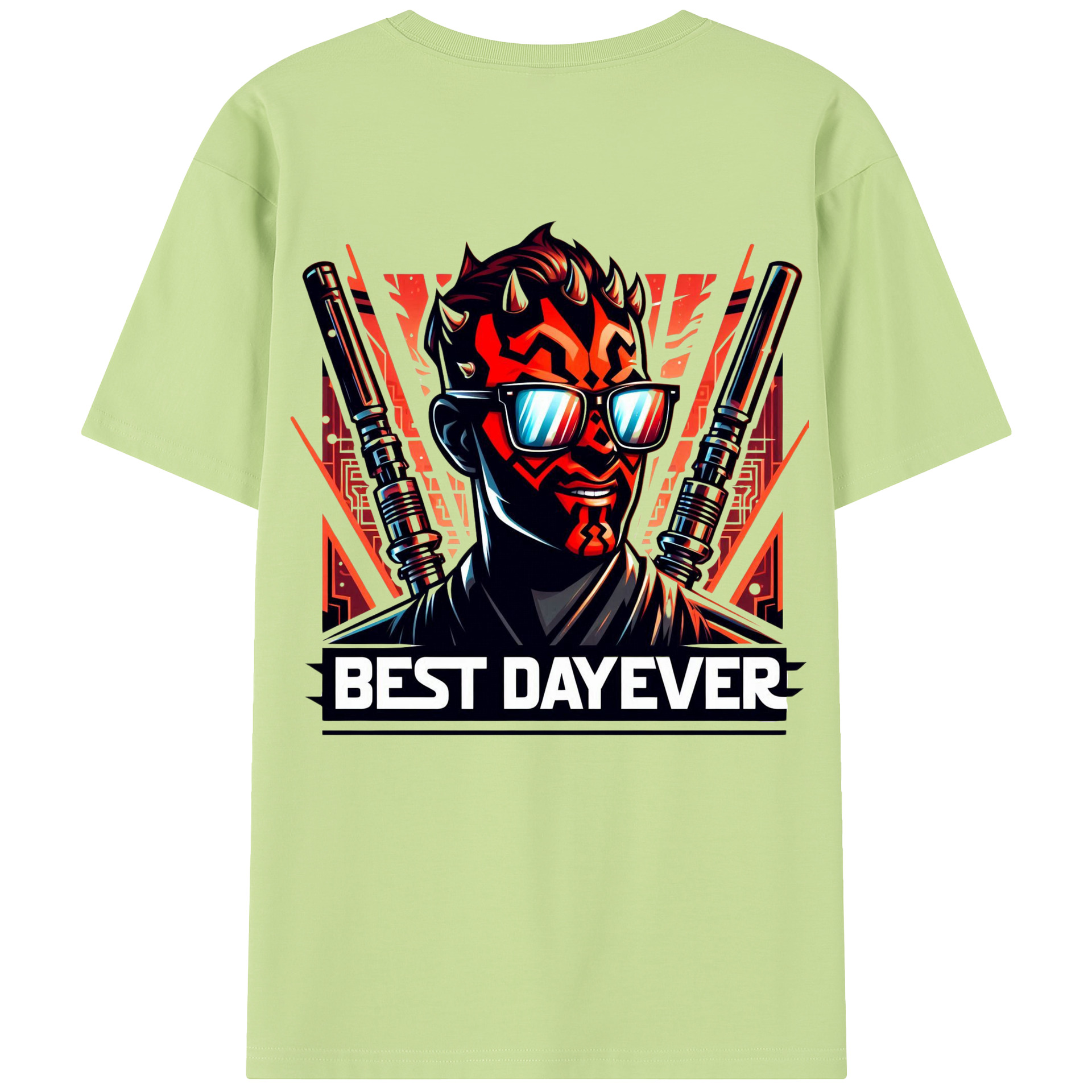 （画像用） スター・ウォーズ Star Wars 綿100％半袖Tシャツ（背面プリント）